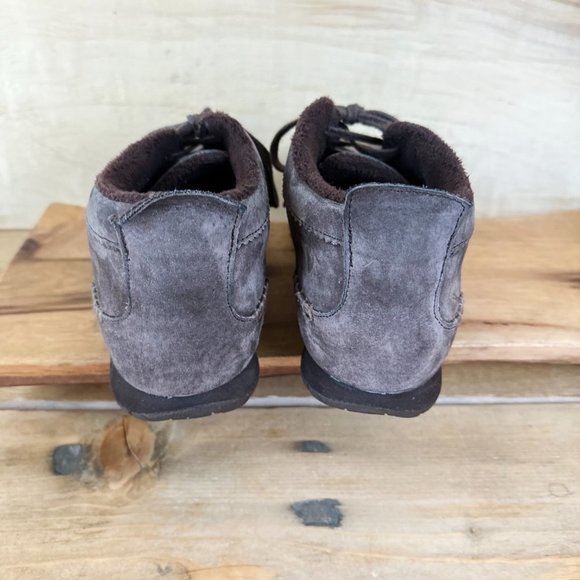 Skechers Women's Bikers-Lineage-Moc-Toe Lace-up Chukka Boot Brown Sz‎ 9 Suede - Picture 3 of 8